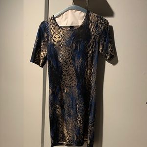 Animal Print Dress